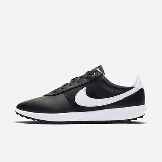 Pantofi Golf Nike Cortez G Dama Negrii Metal Aurii Albi | KFOZ-19402